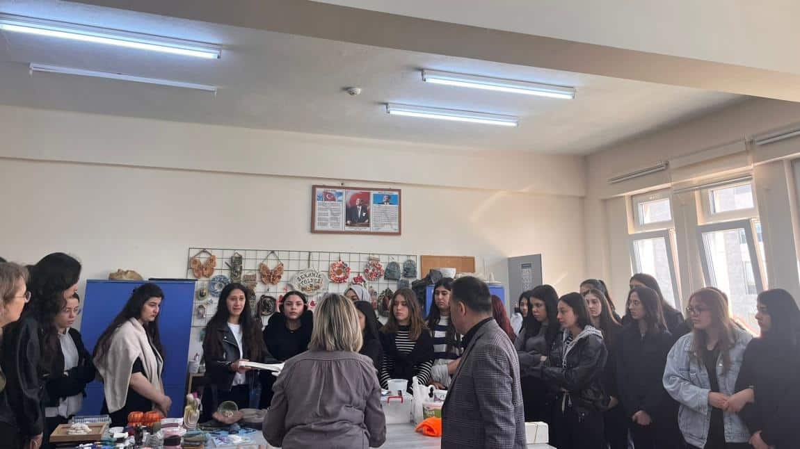 Gazi Yakup Satar Meslek Lisesi öğrencileri okulumuzu ziyaret etti
